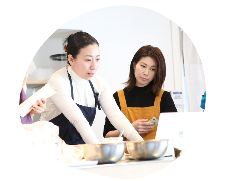 現役講師から直接指導の様子